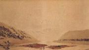 Caspar David Friedrich Mountainous River Landscape (mk45) oil painting reproduction